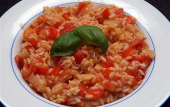Risotto met Tomaten en Paprika Recept